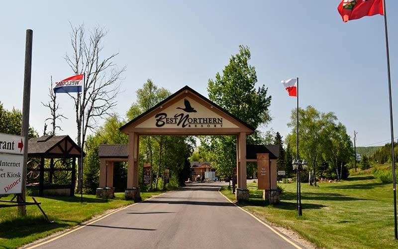 Best Northern Motel And Restaurant Wawa Zewnętrze zdjęcie